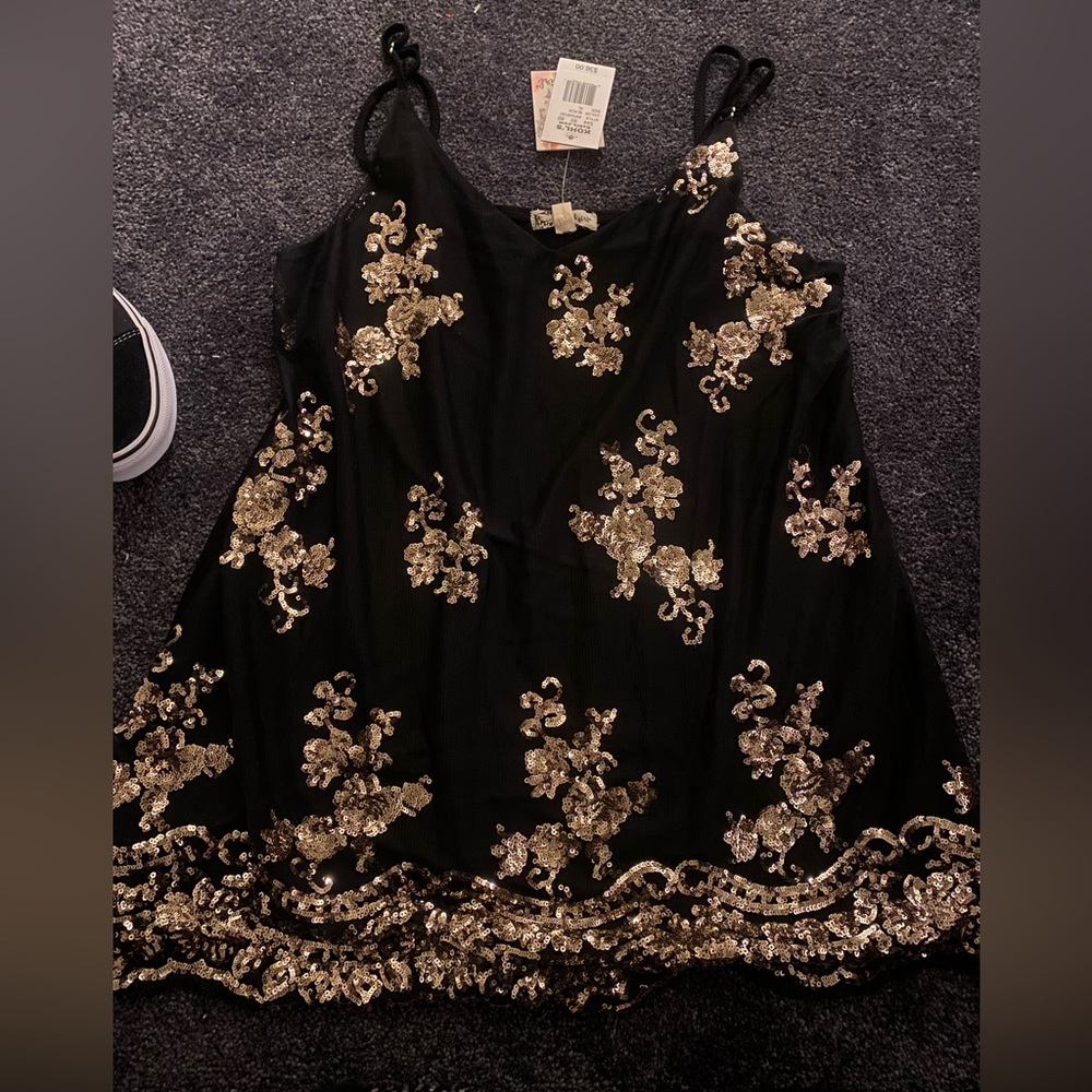 about a girl xl sequin top